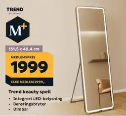 Megaflis Trend beauty speil tilbud