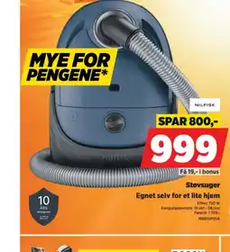 POWER Nilfisk Støvsuger tilbud