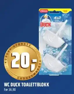 Coop Obs Duck toalettblokk tilbud