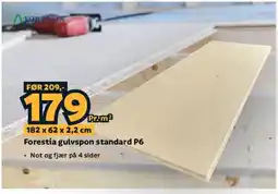 Megaflis Forestia gulvspon standard P6 tilbud