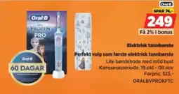 POWER Oral-B elektrisk tannbørste tilbud