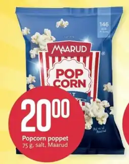 CC Mat Maarud popcorn tilbud