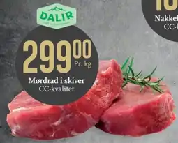CC Mat Dalir Mørdrad i skiver tilbud