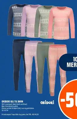 Coop Obs Okidoki ull til barn tilbud