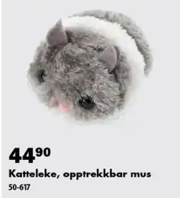 Biltema Katteleke, opptrekkbar mus tilbud