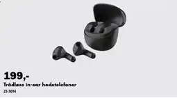 Biltema Trådløse in-ear hodetelefoner tilbud