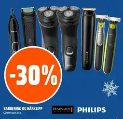 Coop Obs Remington Philips barbering og hårklipp tilbud