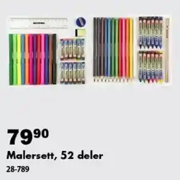 Biltema Malersett, 52 deler tilbud