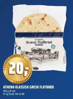Coop Obs Athena klassisk gresk flatbrød tilbud
