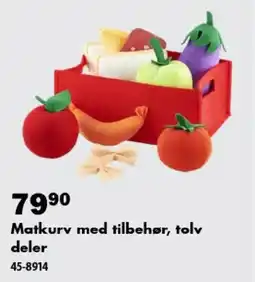 Biltema Matkurv med tilbehør, tolv deler tilbud
