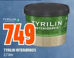 Coop Obs Tyrilin interiørbeis tilbud