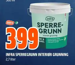 Coop Obs Infra sperregrunn interiør grunning tilbud
