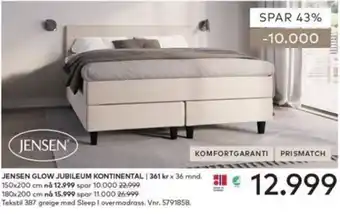 Jensen glow jubileum kontinental