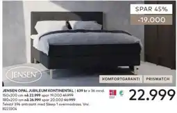 Skeidar Jensen opal jubileum kontinental tilbud