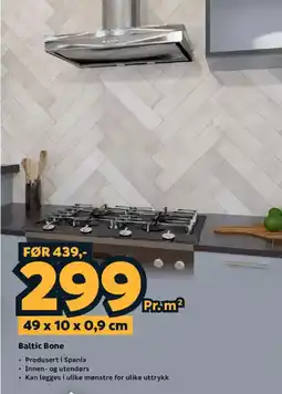 Megaflis Baltic Bone tilbud