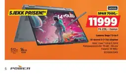 POWER Lenovo Yoga 7 2-in-1 tilbud