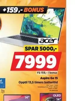POWER Acer Aspire Go 15 tilbud