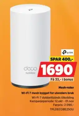POWER tp-link deco outdoor tilbud