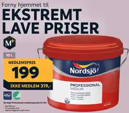 Megaflis Nordsjö Professional mediumsparkel tilbud