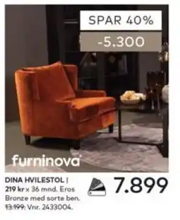 Skeidar furninova dina hvilestol tilbud