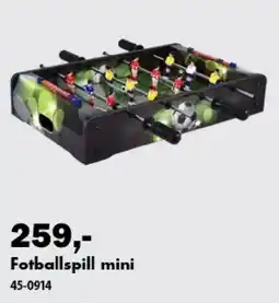 Biltema Fotballspill mini tilbud