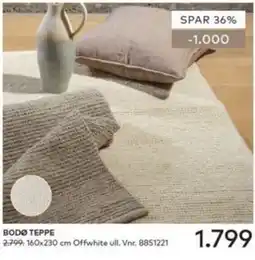 Skeidar Bodø teppe tilbud