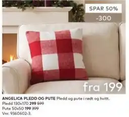 Skeidar Angelica PLEDD OG PUTE tilbud