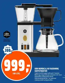 Coop Obs Obh nordica.2411 blooming kaffetrakter tilbud