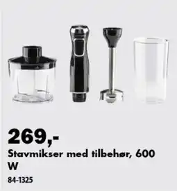 Biltema Stavvmikser med tilbehør tilbud