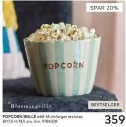 Skeidar Bloomingville Popcorn Bolle tilbud