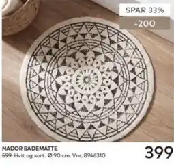 Skeidar Nador Badematte tilbud