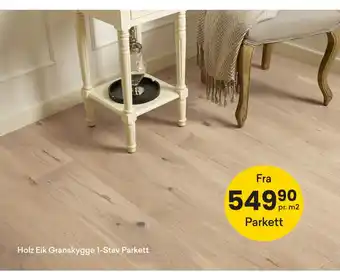 Holz Eik Granskygge 1-Stav Parkett
