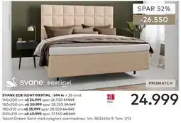 Skeidar SVANE ZOE KONTINENTAL tilbud