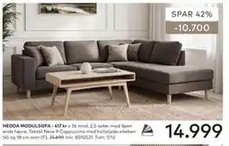 Skeidar HEDDA MODULSOFA tilbud