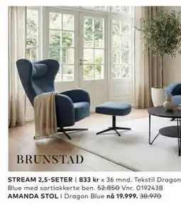 Skeidar AMANDA STOL tilbud