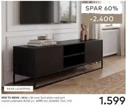 Skeidar NOX TV-BENK tilbud