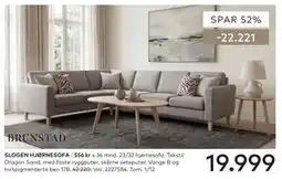 Skeidar SLOGEN HJØRNESOFA tilbud