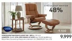 Skeidar STRESSLESS MAYFAIR CLASSIC (M) tilbud