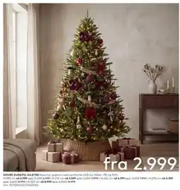 Skeidar DOVRE KUNSTIG JULETRE tilbud
