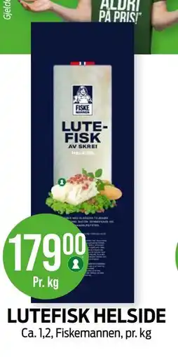 Kiwi LUTEFISK HELSIDE tilbud