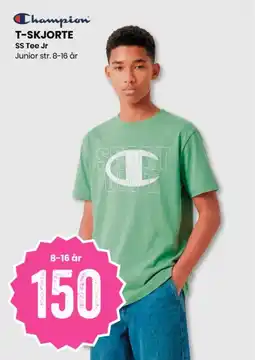 Sport Outlet Champion T-skjorte SS Tee Jr tilbud