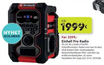 Einhell Pro Radio