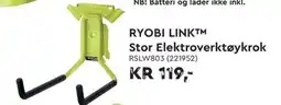 Mekk Ryobi Link Stor Elektroverktøykrok tilbud