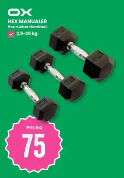 Sport Outlet Ox hex manualer tilbud