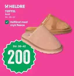 Sport Outlet Heldre Tøffel tilbud