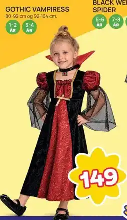 Extra Leker Gothic Vampiress tilbud