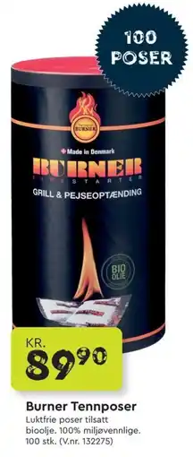 Mekk Burner Tennposer tilbud