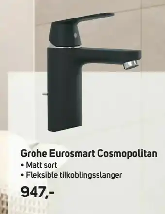 Megaflis Grohe Eurosmart Cosmopolitan tilbud