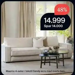 Møbelringen Maemo 4-seter tilbud