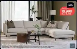 Møbelringen Jasper hjørnesofa tilbud